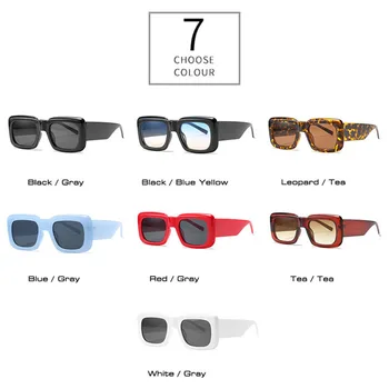 DECI&EI de Moda Pătrat ochelari de Soare pentru Femei Brand Designer de Epocă de Lux de sex Feminin de Ochelari de Soare Nuante UV400 Barbati Retro Trend Ochelari