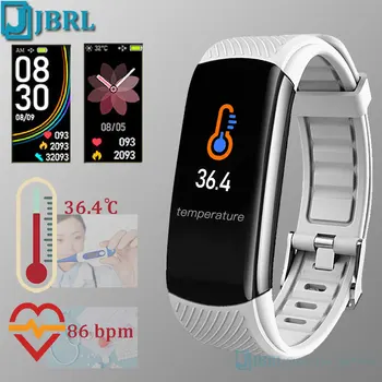 2020 Bărbați Ceas Inteligent de Temperatură Măsură Smartwatch Femei Bluetooth Inteligent Brățară Fitness Tracker Rata de Inima Android IOS Ceas