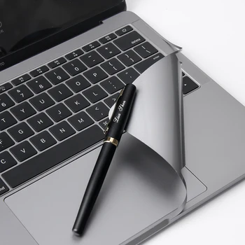 A1707 Spațiu Metalic Gri Full-Size Pielea Corpului Decal Acoperire pentru MacBook Pro de 15 cu Touch Bar, Pielea Corpului, zona de Sprijin pentru mâini Trackpad Sticke