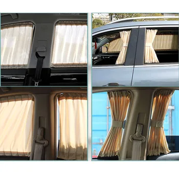 50cm Masina Protecție UV Umbra Soare Perdele Laterale Geam Vizorul Acoperă Scut