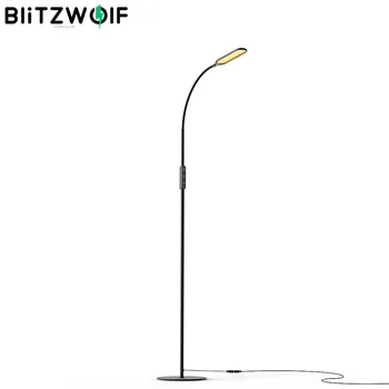 BlitzWolf BW-LT28 10W Podea Flexibile în Picioare Lampă Lampă de Masă Cu 5 Niveluri de Luminozitate Și de Control de la Distanță AC 100~240V Inteligent