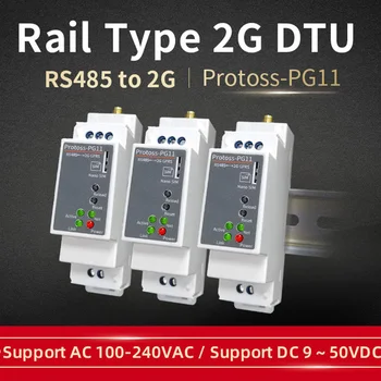 Protoss-PG11 RS485 pentru GPRS DTU 220V Wireless Serial Server cu Montare pe Șină Suport GSM/GPRS și CMCC sau CUCC Cartela SIM