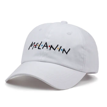2018 nou unisex moda tata pălărie Melanina broderie reglabil bumbac șapcă de baseball pentru femei pălării de soare barbati casual capace en-gros