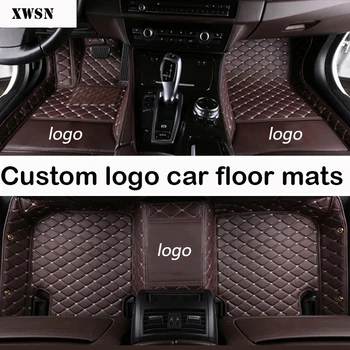 Logo-ul personalizat auto covorase pentru Lincoln toate modelele Navigator MKS MKC MKZ MKX MKT styling auto accesorii auto covorase auto 14088