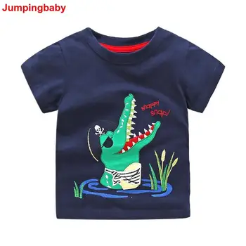 2018 copii tricou Baieti Tricou de Vara Top Alb T-shirt Camiseta Roupas Infantis Menino Camisetas Vetement Enfant Garcon Noi