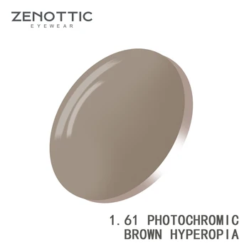 ZENOTTIC Anti Blue Light Fotocromatică Serie de 1.56 de 1.61 1.67 Lentile cu Prescriptie CR-39 Rășină Asferice Ochelari de Miopie Lentile UV400