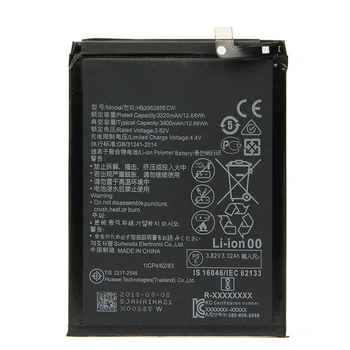 Original 3400mAh HB396285ECW Acumulator Pentru Huawei P Inteligente (2019) / Bucurați-vă de 9S OALĂ-LX1 OALĂ-LX3 OALĂ-AL00 un Telefon Mobil +Instrumente