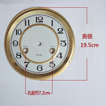 Mecanic Cadran Fata Ceas de Perete Accesorii DIY Design Cadran Ceas Vintage Piese Recondiționate Maquinaria De Ceasuri Reloj Piese 14134