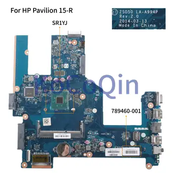 KoCoQin Laptop placa de baza Pentru HP Alin 15-R 15 T-R 250 G3 Core N2840 SR1YJ Placa de baza ZS050 LA-A994P 789460-001 789460-501 testat 14141