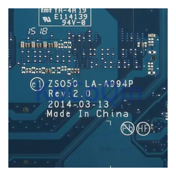 KoCoQin Laptop placa de baza Pentru HP Alin 15-R 15 T-R 250 G3 Core N2840 SR1YJ Placa de baza ZS050 LA-A994P 789460-001 789460-501 testat