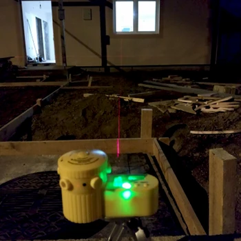 LED Nivel cu Laser Verticale Linie Orizontală Instrument de Măsurare Lasere Egalizare Cu Trepied