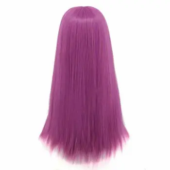 Urmașii 2 Coaplay Mal Bertha Maleficent Peruca Trăiască Violet Rău peruca de Păr Perucas Femei Fata Cosplay costum Peruca 65cm