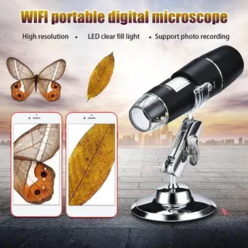 WIFI Digital 1000x Microscop, Lupa Camera 8 LED-uri Cu Suport pentru Android ios iPhone iPad dropship