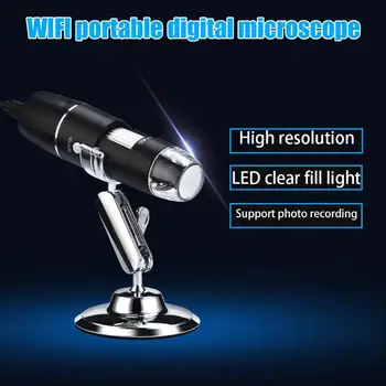 WIFI Digital 1000x Microscop, Lupa Camera 8 LED-uri Cu Suport pentru Android ios iPhone iPad dropship