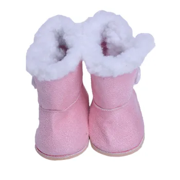 Papusa Pantofi Cizme Design Curea Pantofi de Bumbac Pentru 18 Inch American Doll Fata & 43 Cm Nou-Născut Articole pentru Copii,Generația Noastră,Fata de Cadou
