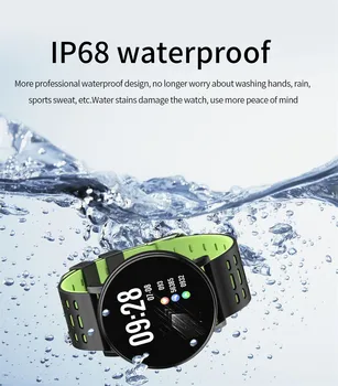 Sport de moda ceas inteligent 119Plus Ceas Inteligent Rata de Inima Brățară Inteligent de Înaltă definiție Ecran Tactil IP67 în stoc