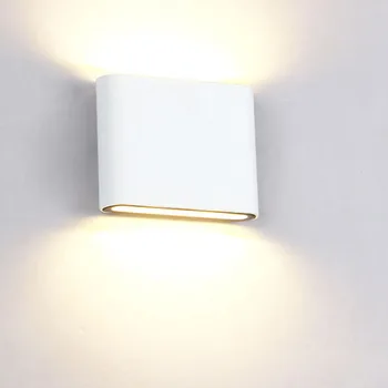 LED-uri impermeabil în aer liber dustrial Lămpi de Perete 12W led-uri de Interior Scara de Lumină IP65 Coridor noptiera tranșee lumini de perete pentru casa