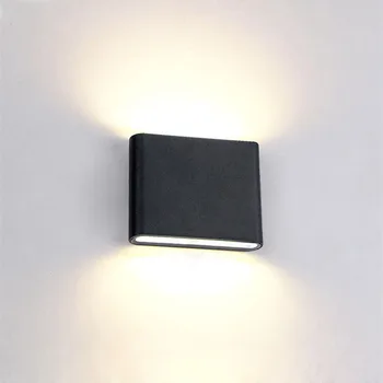 LED-uri impermeabil în aer liber dustrial Lămpi de Perete 12W led-uri de Interior Scara de Lumină IP65 Coridor noptiera tranșee lumini de perete pentru casa