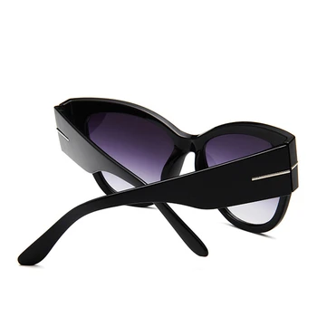 FSQCE Nou Brand de Moda Designer de Ochi de Pisica ochelari de Soare pentru Femei de sex Feminin Gradient de Puncte de Ochelari de Soare Mari Oculos feminino de sol UV400