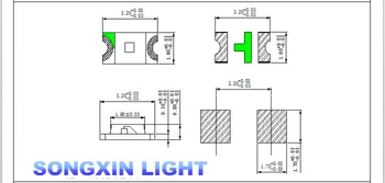 1000pcs 1206 violet/uv smd super-luminos lampa cu lumini de diode emițătoare de transport gratuit 390-410NM 3..2*1.6*0.8 MM SMD 1206 DIODE LED