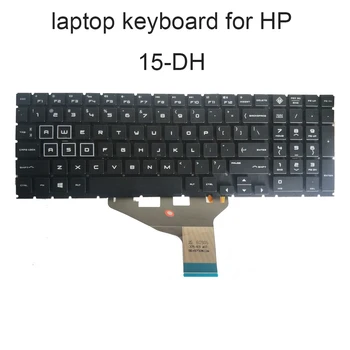 Inlocuire tastaturi tastatura iluminata pentru HP OMEN-15 DC DH DC0003la NE UI arabă spaniolă LA black red KB 2RJ26LA 9Z.NFBQ.101