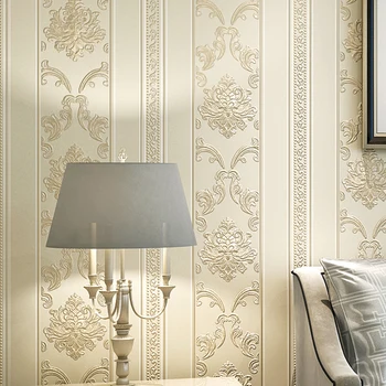 Lux, stil European Simplu tapet 3d deep relief non-țesute imagini de fundal Dormitor, cameră de zi cu TV de fundal de hârtie de perete
