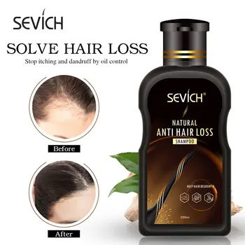 Sevich 200ml Anti Produs Caderea Parului Caderea Parului Sampon Natural Fara Efecte Secundare Crească Părul mai Repede Regenerarea Parului Tratament