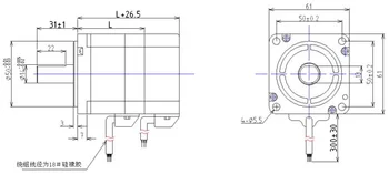 LK60BL14024 60 de Serie 24V 200W BLDC Motor de cuplu Mare senzor hall motor bldc 3 faze 1500rpm brushless dc motor 1.27 n.m
