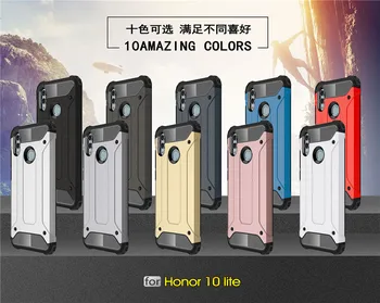 Pentru Huawei Honor 10 Lite Caz Rezistent La Socuri Armura De Cauciuc Dur Cazul În Care Telefonul Pentru Huawei Honor 10 Lite Capacul Din Spate Huawei Honor 10 Lite