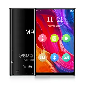 M9 Bluetooth5.0 MP4 Player 4.0 Inch Full Touch Screen, Radio FM Înregistrare de E-carte, Muzica, Video Player Built-in Difuzor 14304