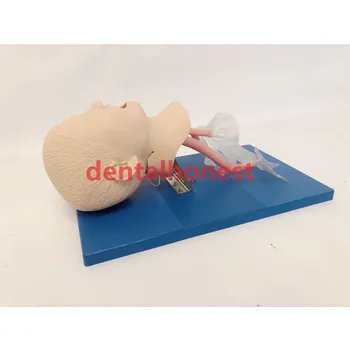 Nou-născut/copil/copil resuscitare cardiopulmonara simulat pseudo-umane intubație traheală model