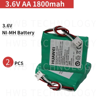 2 BUC/lot de Brand nou AA 3.6 V 1500mAh Ni-MH Baterie Reîncărcabilă Cu Prize Pentru Telefon fără Fir, Baterii Transport Gratuit
