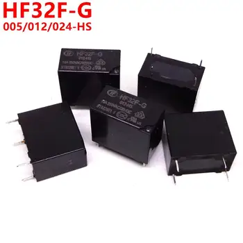 20BUC HF releu JZC-32F HF32F-G 005 012 024 -HS HF32F 5V 12V 24V 10A 4PIN releu nou si original
