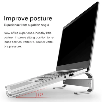 Oppselve Laptop Stand Holder Suport din Aluminiu Pentru MacBook Air Pro Desktop Portabil Suport Pentru Notebook iPad Dell HP Computer Stand