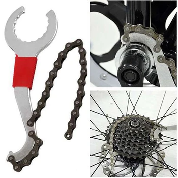 5in1 Biciclete Instrument de Reparații de Jos Osie Volanta Lanț de Demontare Manivela Demontare Instrument Portabil Cu Accesorii pentru Biciclete