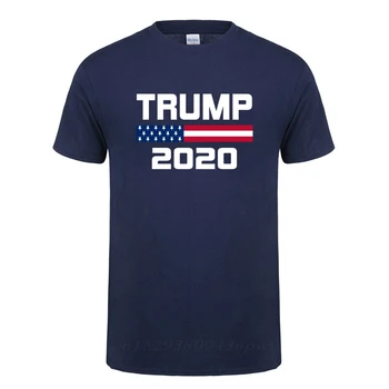 Steagul American a Păstra America de Mare Donald Trump Pentru Președintele SUA 2020 Republican Tricou Pentru Bărbați O de Gât Bumbac T-Shirt Tee