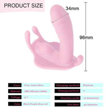Bluetooth APP Vibrator Femei Chilotei Vibrator Fluture de Control de la Distanță Vibrator G-spot Stimulator Clitoris Jucarii Sexuale Pentru Femei