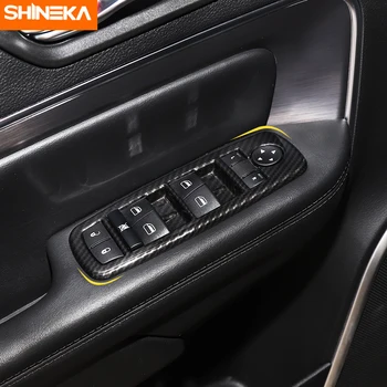 SHINEKA Muluri de Interior Pentru Dodge Durango Geamul Mașinii de Ridicare Panou de Control Buton Comutator Capac capitonat Pentru Dodge Charger 2011+