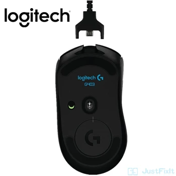 Renovat Logitech G403 2.4 GHZ wireless Mouse de Gaming 12000DPI RGB Weightable Ergonomie Minune cu Fir