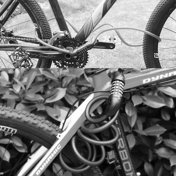 Biciclete de munte de Blocare Cod format din 5 Cifre Combinație de Securitate Cablu Electric de Blocare Anti-furt Bicicleta Încuietori pentru Biciclete Accesorii pentru Biciclete
