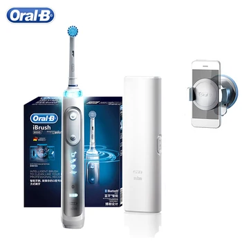 Oral B 8000 Periuta De Dinti Electrica 5 Modul Bluetooth Senzor De Detectare A Poziției Curat SmartRing Perie De Dinti Reincarcabila