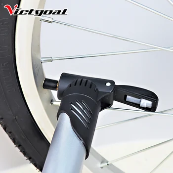 VICTGOAL Mini Portabil de o Pompă de Bicicletă pentru Biciclete Ecartament Schrader Presta Aliaj Pompe Mingea sistem de Umflare a Anvelopelor Ciclism Accesorii pentru Biciclete
