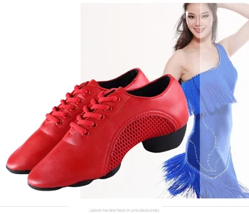 Copii Pantofi De Dans Oxford Plasă De Dans Latino Pantofi De Femeie Profesor De Sport Talpă Moale De Dans Pantofi Adidași Adult