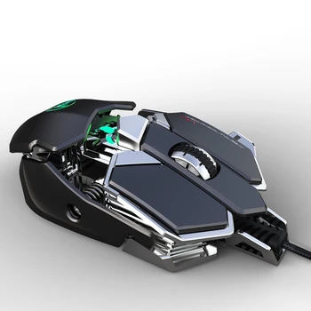 SeenDa Mecanice Nou Mouse de Gaming 9 cheie Programabil cu Fir Mouse-ul pentru Calculator Desktop, Laptop Mouse Gamer