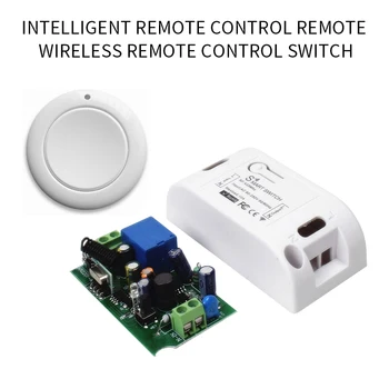 433 MHz Smart Home Wireless intrerupator RF Control de la Distanță 110V 220V Receptor Buton Lampă de Plafon Comutator