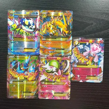 Original Carduri Pokemon 60pcs GX Nu Repeta Pokemoni jucării V MAX Card Stralucitoare Carti de Joc TAG TEAM Battle Carte Targul PIKACHU cadou
