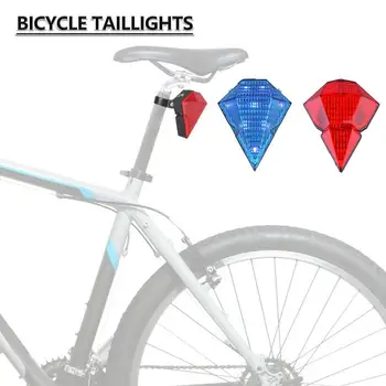 Accesorii pentru biciclete USB Reîncărcabilă Lumina Coada De 3 Moduri de Iluminare pentru Biciclete Lumini de Avertizare