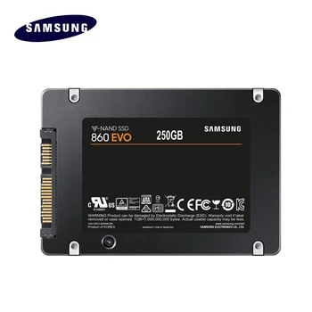 Original Samsung SSD 860 EVO 250GB 500GB, 1TB SATA III 2.5
