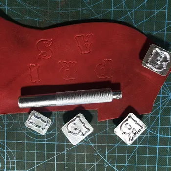 Sculptură din Piele de Artă Set Alfabet Litere Timbru Manual Durabil Portabil de Metale Instrumente DIY LBShipping