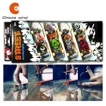 4 BUC Grif Finger Skateboard Aliaj Suport Dublu Rocker Cadou Pentru Amatorii de Sporturi Extreme Potrivit Pentru Toate vârstele